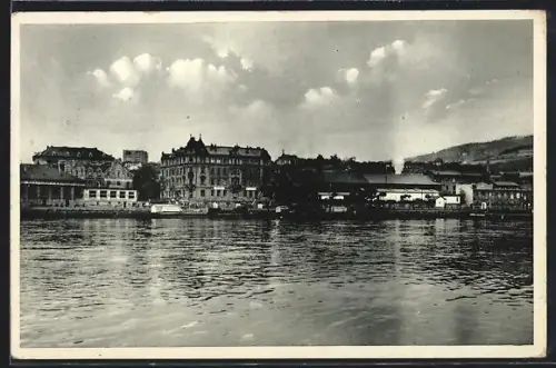 AK Aussig, Schiffslandungsplatz