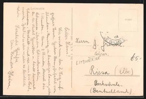 AK Leitmeritz-Litomerice, Dampfer