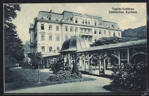 AK Teplitz-Schönau, Städtisches Kurhaus