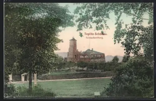 AK Teplitz-Schönau, Schlackenburg