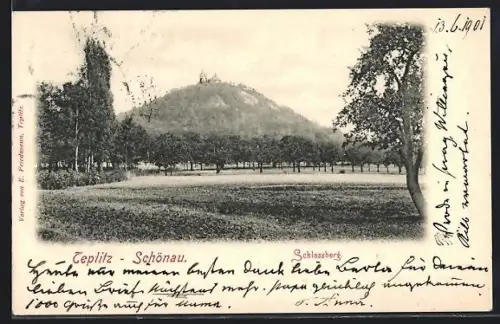 AK Teplitz-Schönau, Schlossberg
