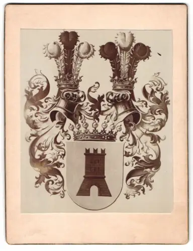 Fotografie unbekannter Fotograf, Ansicht Bern, Stadtwappen von Bern