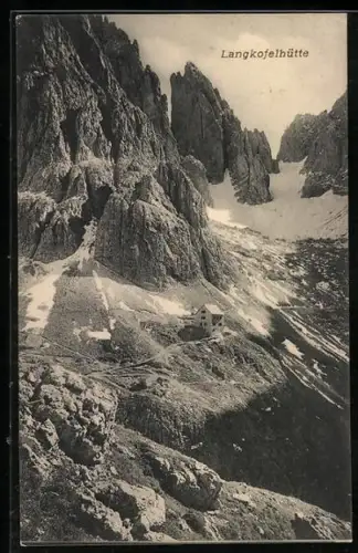 AK Langkofelhütte, Panoramablick