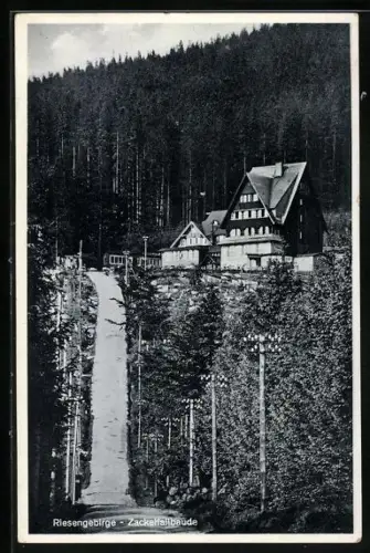 AK Zackelfallbaude, Aussenansicht