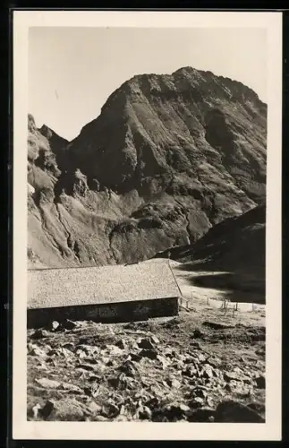 AK Landwiersee-Hütte mit Hochgolling und Gollingscharte