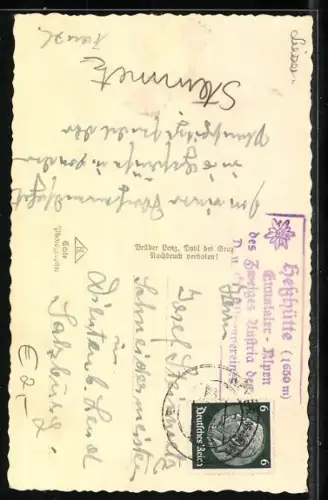 AK Hesshütte, Berghütte in den Ennstaler Alpen