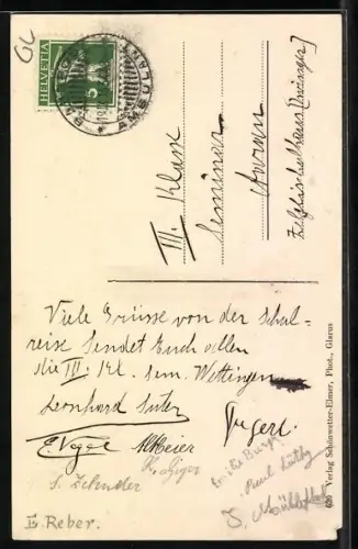 AK Martinsmadhütte, Clubhütte im Martinsmaad ob Elm, Berghütte der Sektion Randen S. A. C.