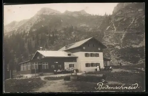 AK Bodenschneidhaus, Unterkunftshaus von Anton Kratzer