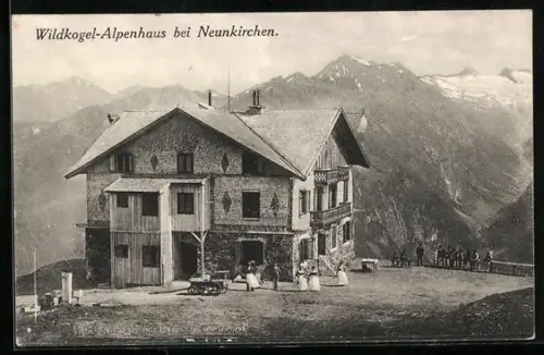 AK Wildkogelhaus, Bedienung und Gäste