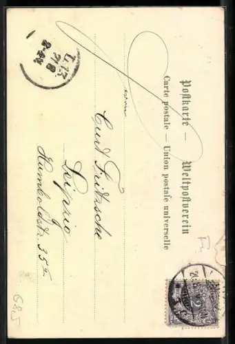 AK Elsass-Lothringisches Wappen