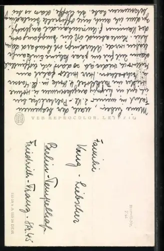 AK Leipzig, Leipziger Messe 1955, Messehaus Handelshof, Grimmaische Strasse