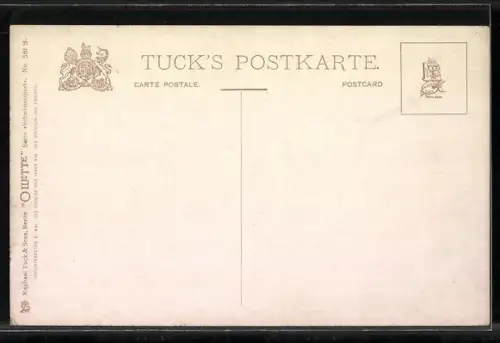 Künstler-AK Männer beim Schwimmsport