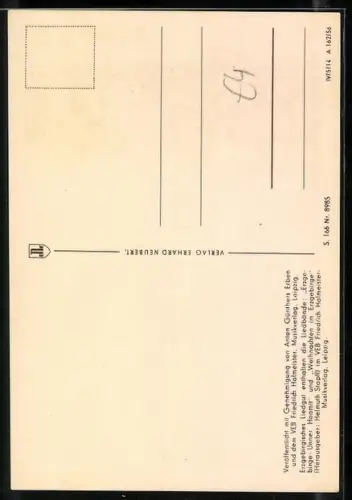 Lied-AK Anton Günther: Feierobnd