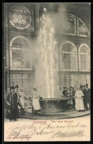 AK Karlsbad, Der neue Sprudel