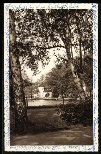 AK Franzensbad, Partie am Gondelteich