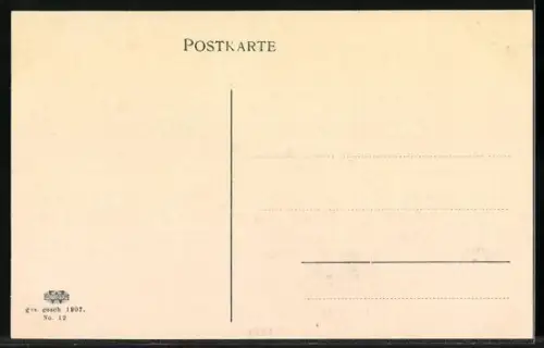 AK Eger, Unterer Marktplatz mit Zentral-Drogerie und Geschäften