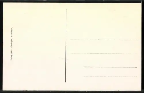 AK Marienbad, Hotel Weimar, Absteigequartier Sr. Majestät König Eduard VII. von England