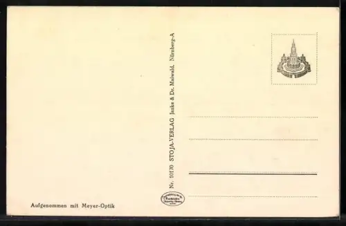 AK Karlsbad, Kaffee Stadtpark mit Anlagen