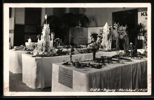 AK Karlsbad, Bankett für die U.d.G.-Tagung in Karlsbad 1937