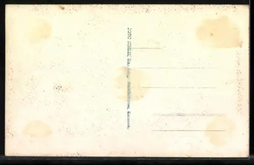 AK Karlsbad, Angerichtete Speisetische für die U.d.G.-Tagung in Karlsbad 1937