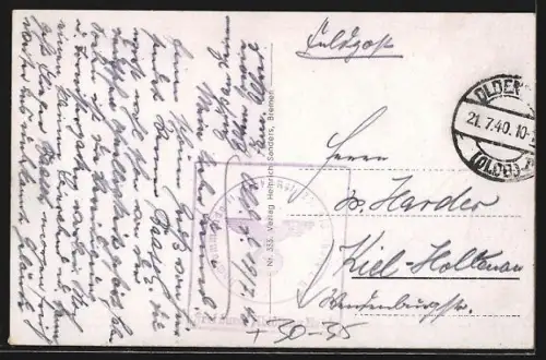 AK Oldenburg / Gr., Kaserne der Flakabteilung 32, 