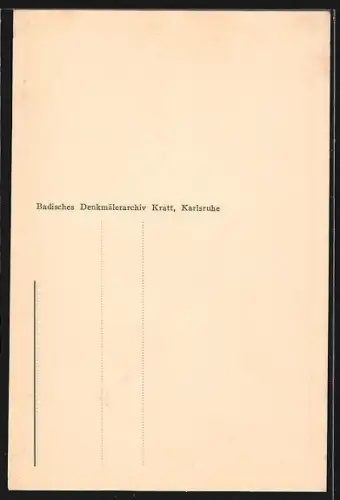 AK Baden-Baden, Kloster Lichtenthal, Kapitelsaal