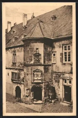 AK Waldeck / Hessen, Hotel Schloss Waldeck, Inh. R. Stephan