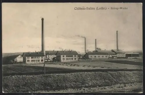 AK Chateau-Salins, Solvay-Werke