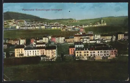 AK Kneuttingen-Nilvingen, Ortspanorama aus der Vogelschau