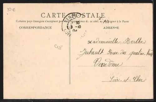 AK Le Mans, Carrefour Saint-Nicolas et Rue Marchande