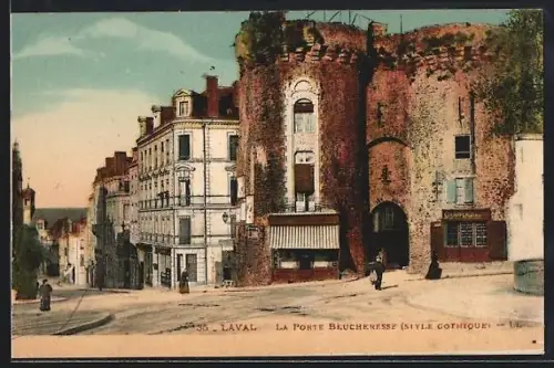 AK Laval, La Porte Beucheresse, style gothique