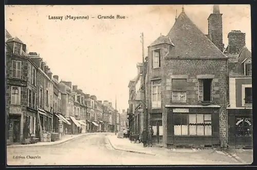 AK Lassay /Mayenne, Grande Rue