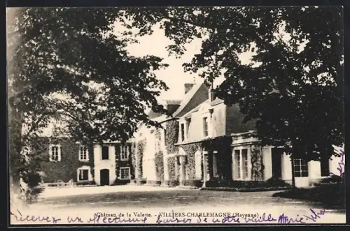 AK Villiers-Charlemagne /Mayenne, Château de la Valette