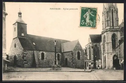 AK Pontmain, Église paroissiale