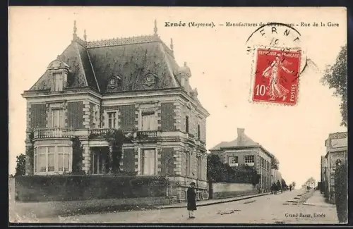 AK Ernée /Mayenne, Manufactures de chaussures, Rue de la Gare