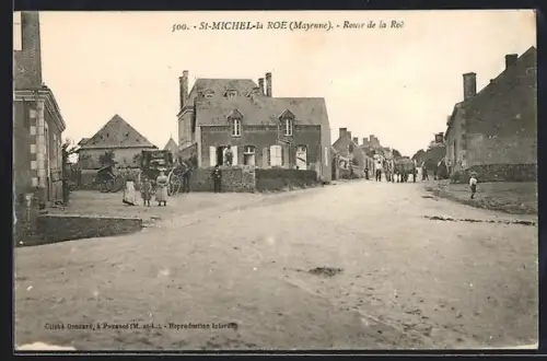 AK St-Michel-la-Roe /Mayenne, Route de la Roe