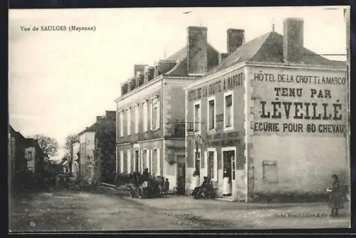 AK Saulges /Mayenne, Hôtel de la Crotte à Marcot
