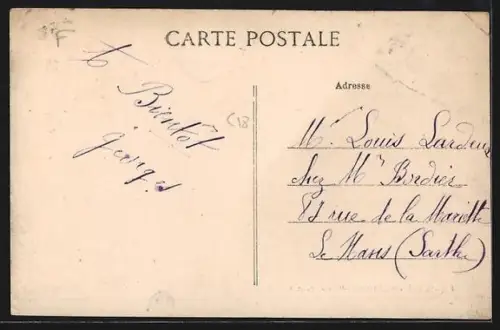 AK Argentré /Mayenne, Rue Centrale