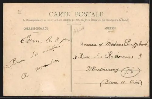 AK Hambers /Mayenne, Route de Jublains