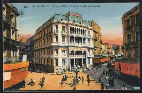 AK Oran, La Banque d`Algérie et le Boulevard Séguin