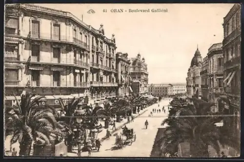 AK Oran, Boulevard Gallièni