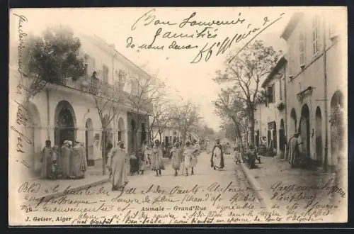 AK Aumale, Grand`Rue