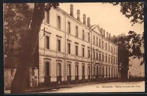 AK Miliana, École Normale des Fille