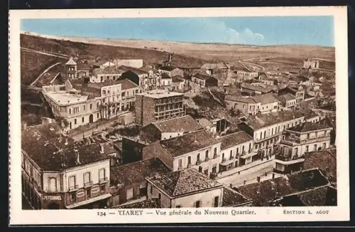AK Tiaret, Vue générale du Nouveau Quartier