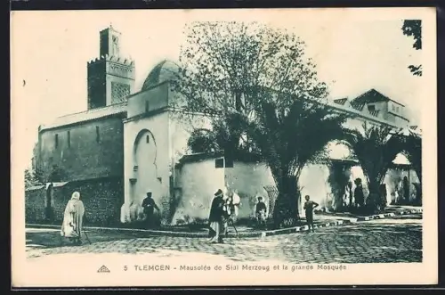 AK Tlemcen, Mausolée de Siai Merzoug et la grande Mosquée