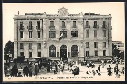 AK Constantine, L'Hotel des Postes et Telegraphes