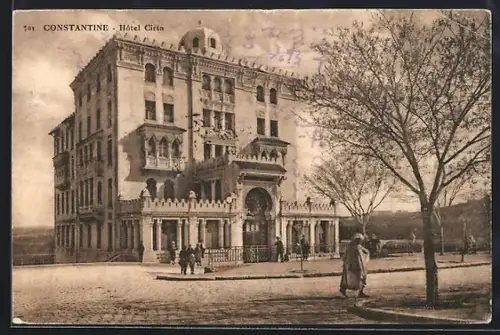 AK Constantine, Partie am Hotel Cirta