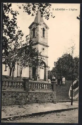 AK Azazga, L`eglise