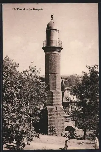 Künstler-AK Tiaret, La Mosquée