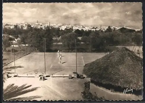 AK Meknes, Vue générale sur la Médina, Les Tennis